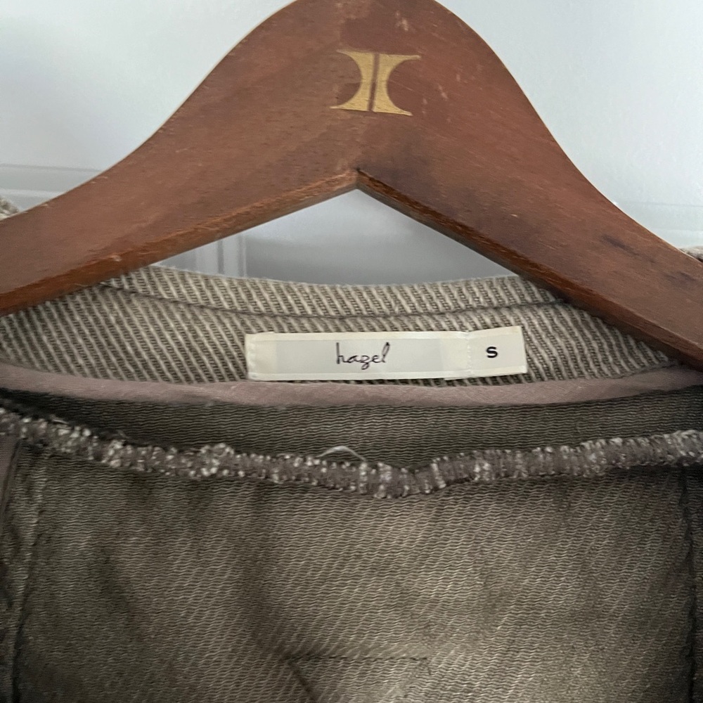 Hazel vintage-style short sleeve pea coat - Picture 3 of 3